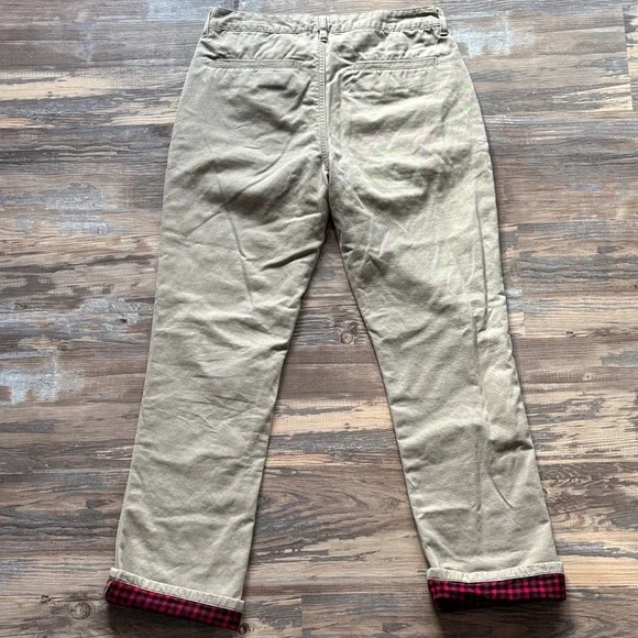 Natural Reflections Flannel Lined Pants Size 8 - Picture 9 of 10